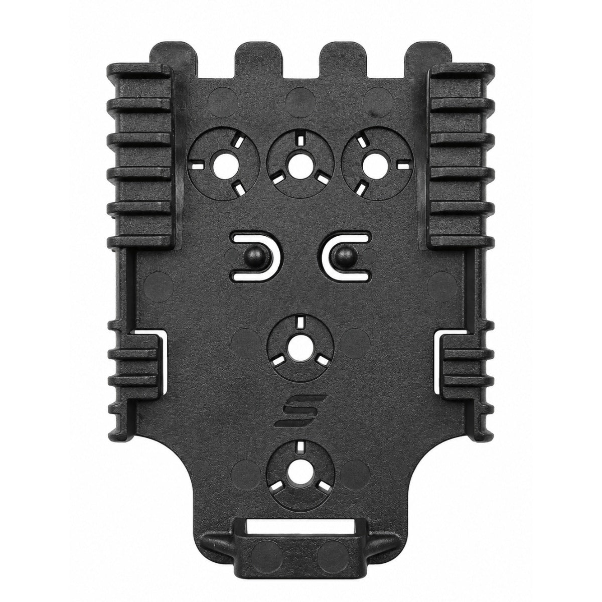 Holster Accessory, Black QLS Locking Fork w/ 2 Receiver, Plates
