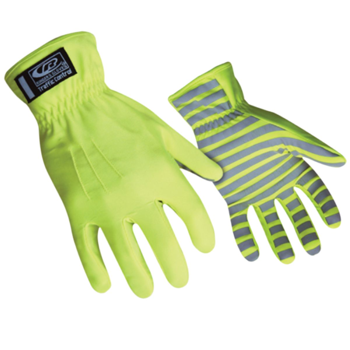 Ringers Hi Viz Yellow Traffic Gloves