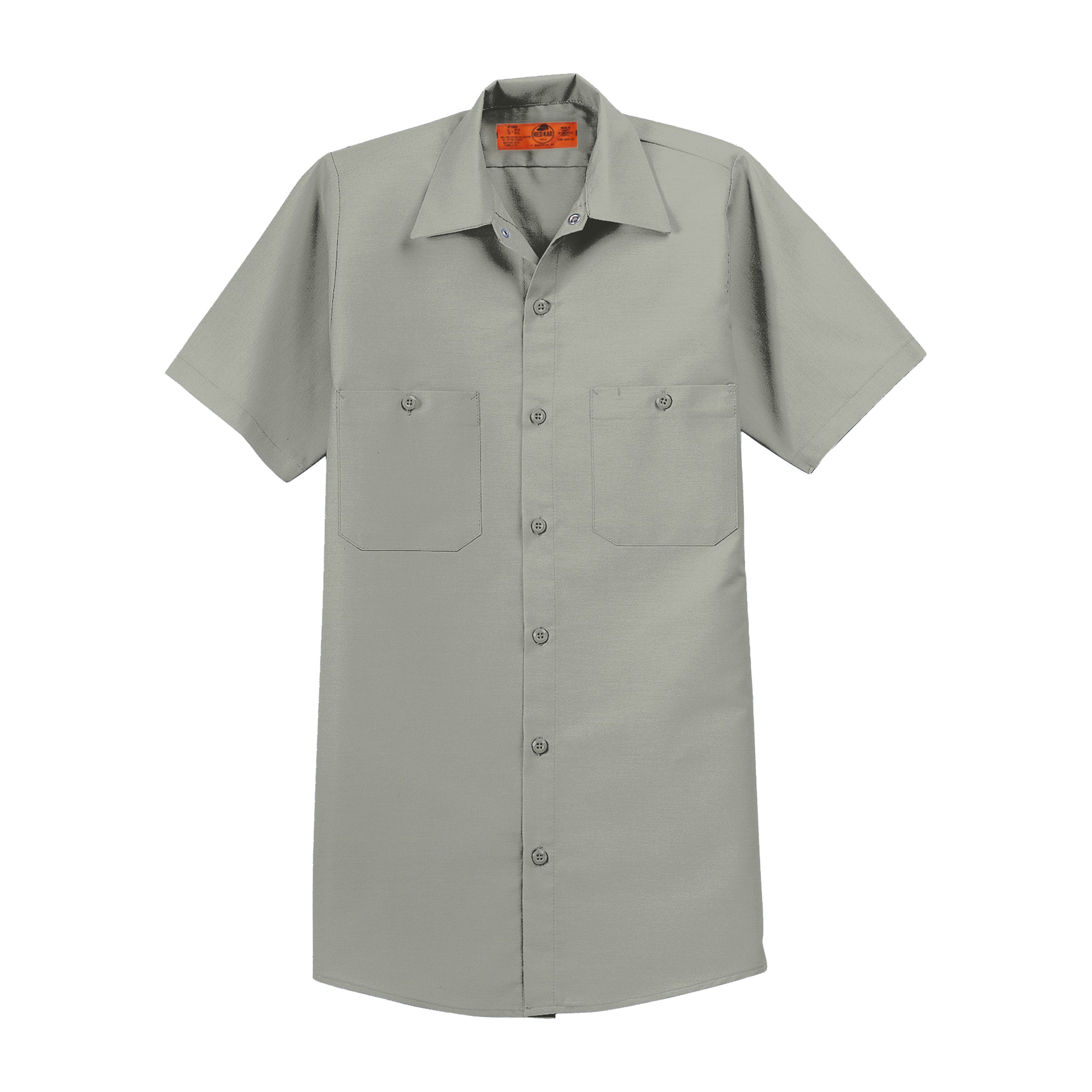 Red Kap Industrial Short Sleeve Work Shirt