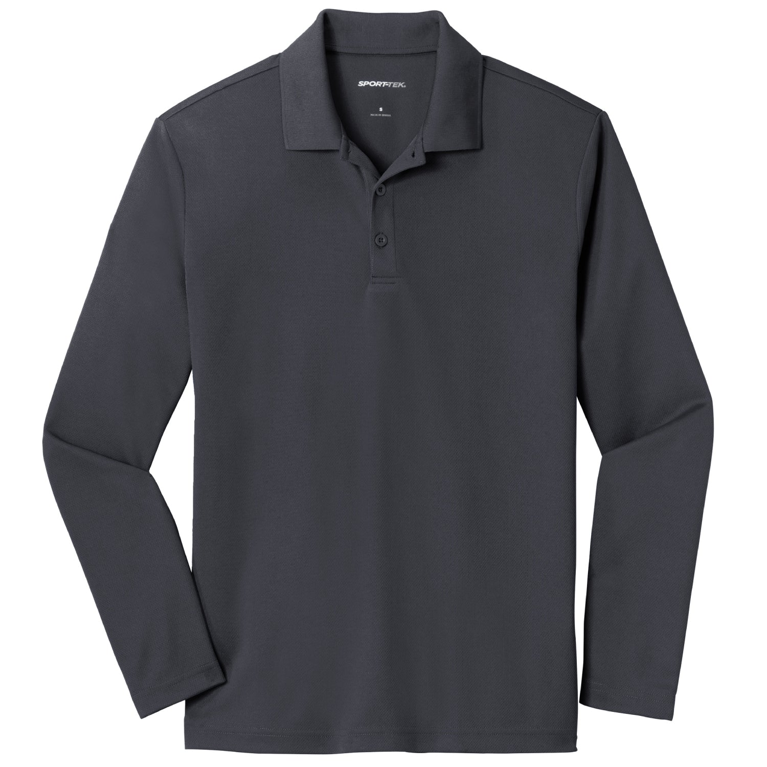 Sport-Tek Posicharge Racermesh Long Sleeve Polo