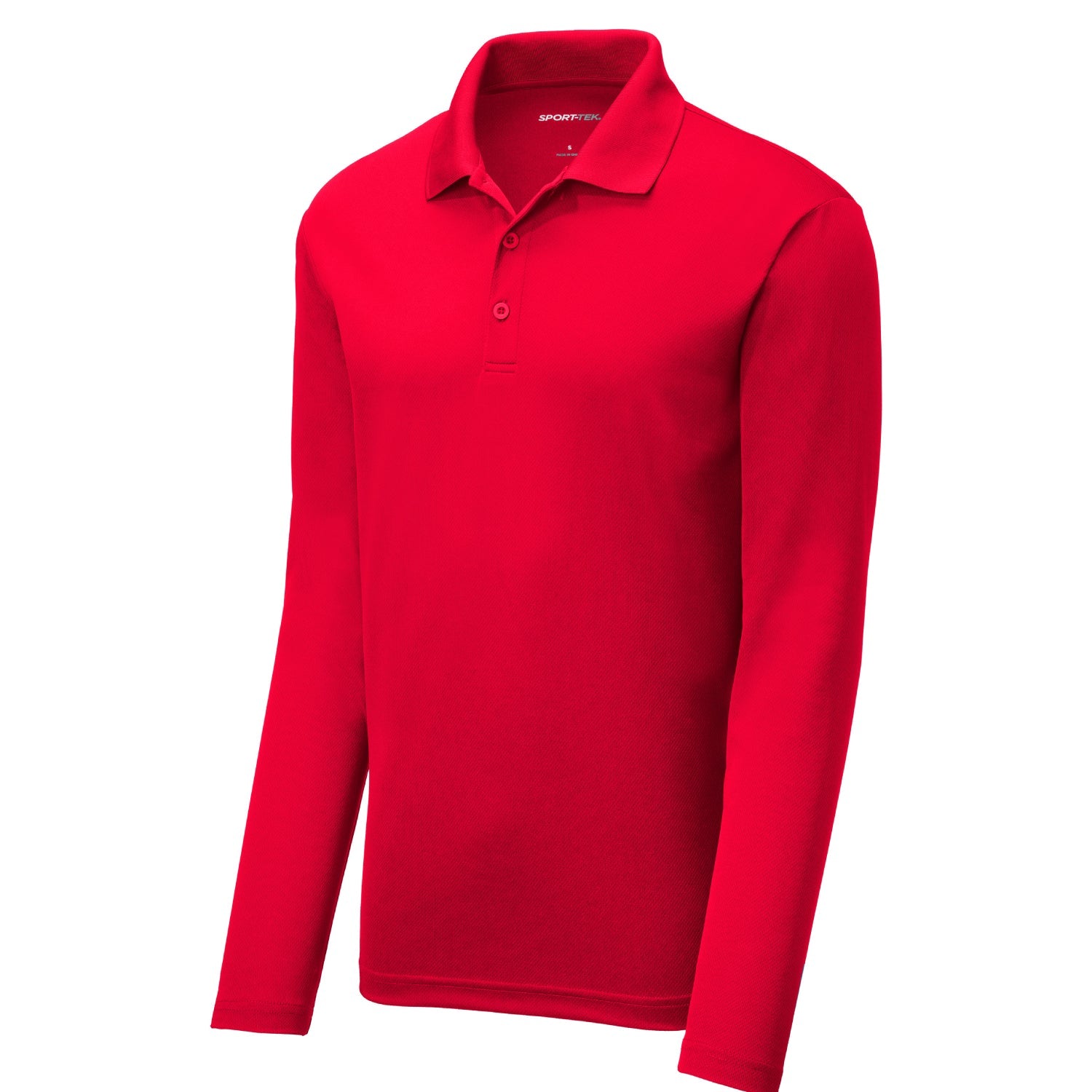 Sport-Tek Posicharge Racermesh Long Sleeve Polo