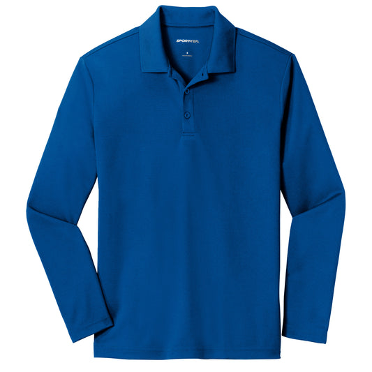 PosiCharge RacerMesh Long Sleeve Polo