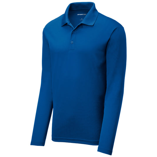 PosiCharge RacerMesh Long Sleeve Polo