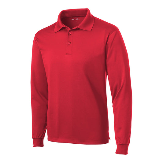 Sport-Tek Long Sleeve Micropique Sport-Wick Polo