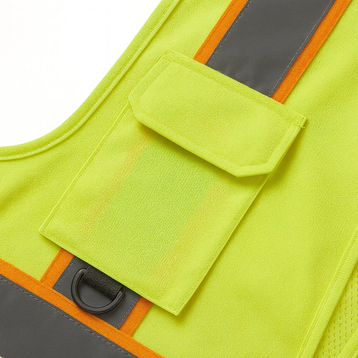 3C Safety Vest ANSI/ISEA Class 2 Mesh Back W/ Securtiy On Back