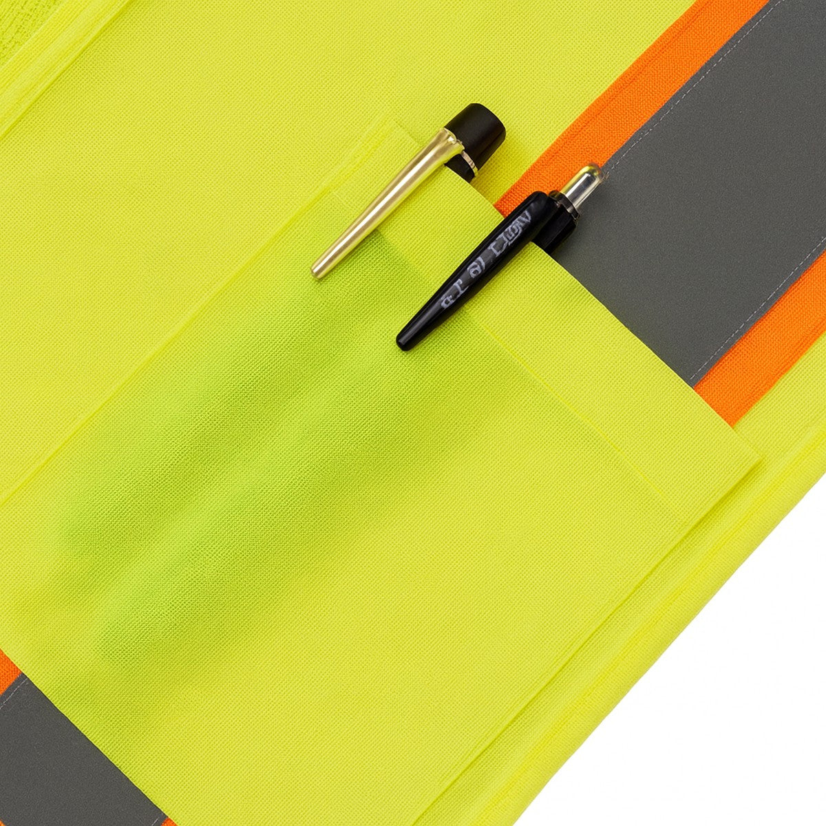 3C Safety Vest ANSI/ISEA Class 2 Mesh Back W/ Securtiy On Back