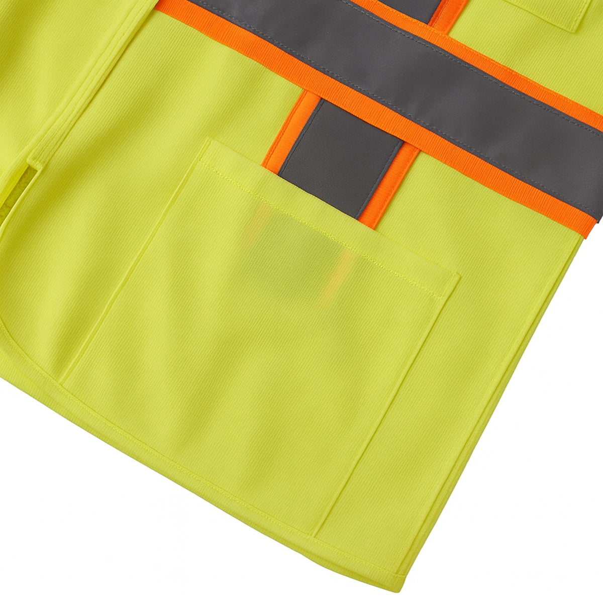 3C Safety Vest ANSI/ISEA Class 2 Mesh Back W/ Securtiy On Back