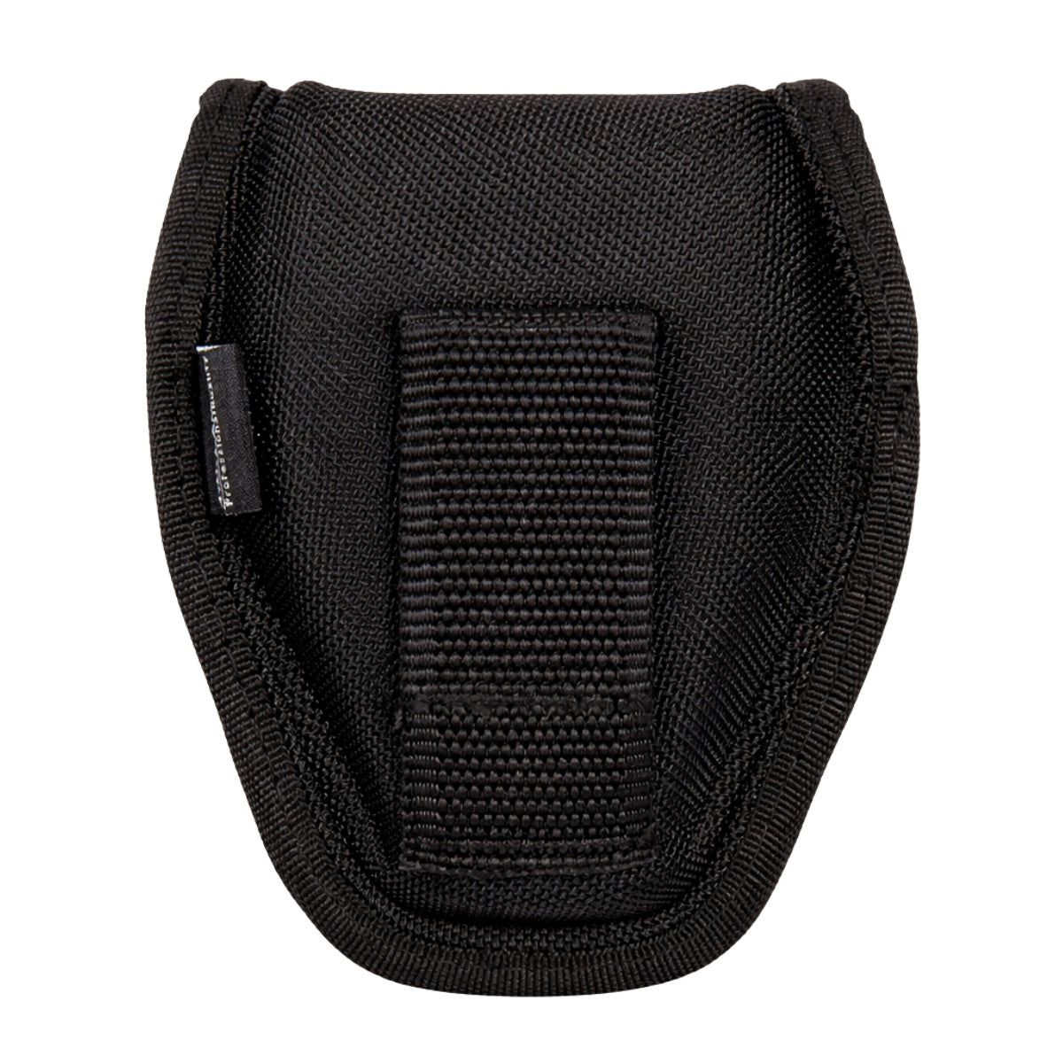 HANDCUFF CASE, BLACK TS MOLDED NYLON DOUBLE