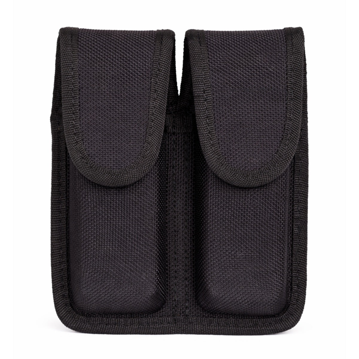 Tact Squad Black Molded Ballistic Nylon Double Mag Case