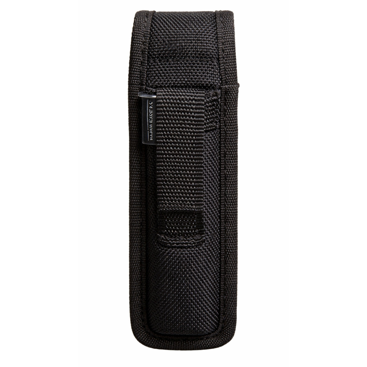 AA FLASHLIGH CASE, BLACK MOLDED NYLON