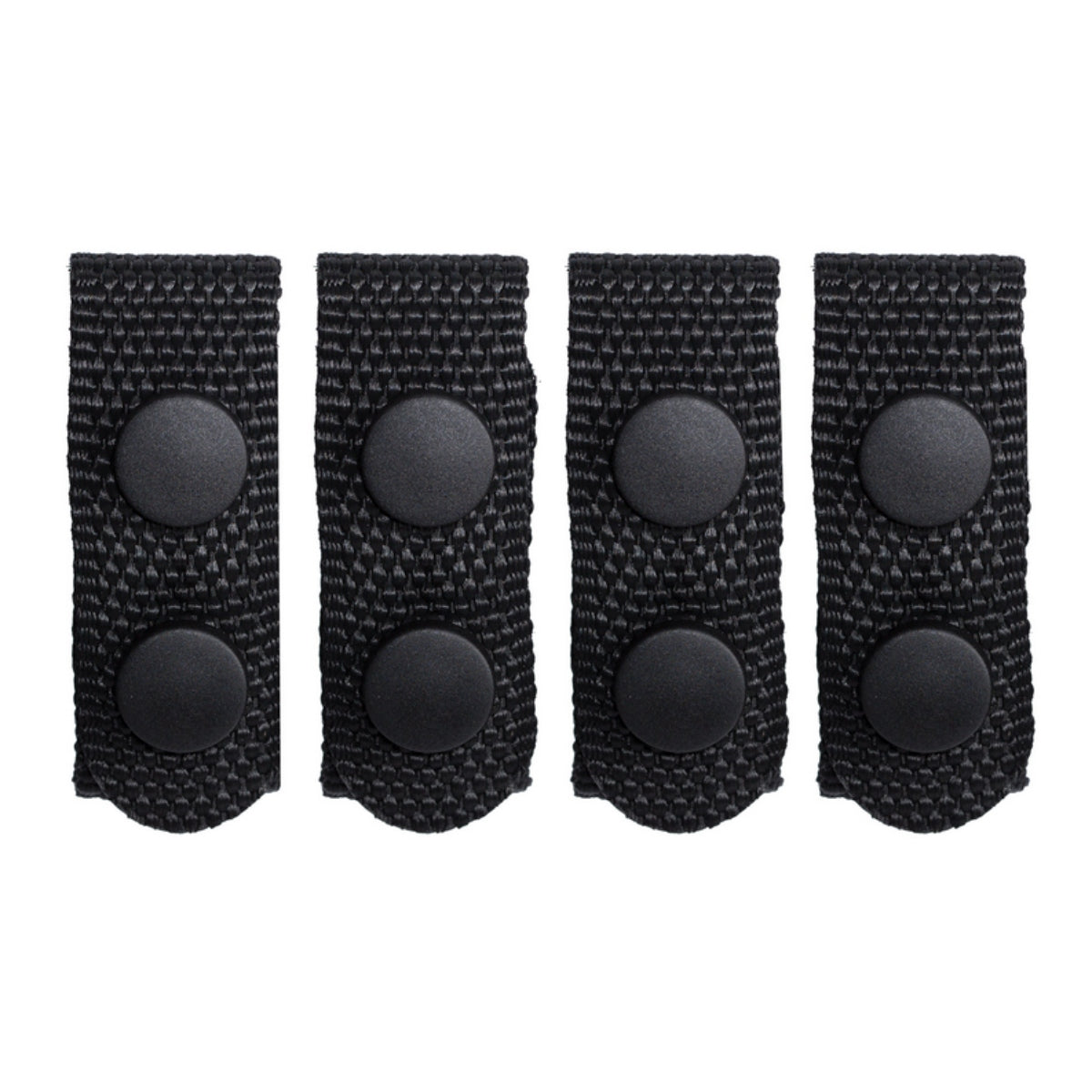 KEEPERS, BLACK TS NYLON (SET OF 4)