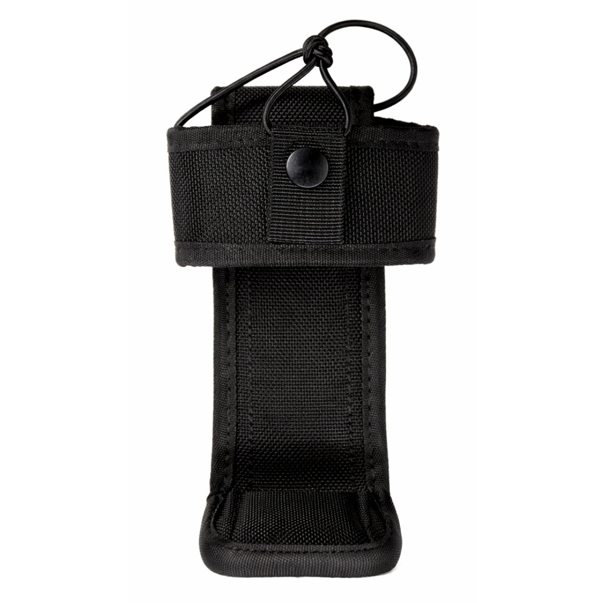 RADIO HOLDER, BLACK MOULDED NYLON ADJUSTABLE L-SHAPE