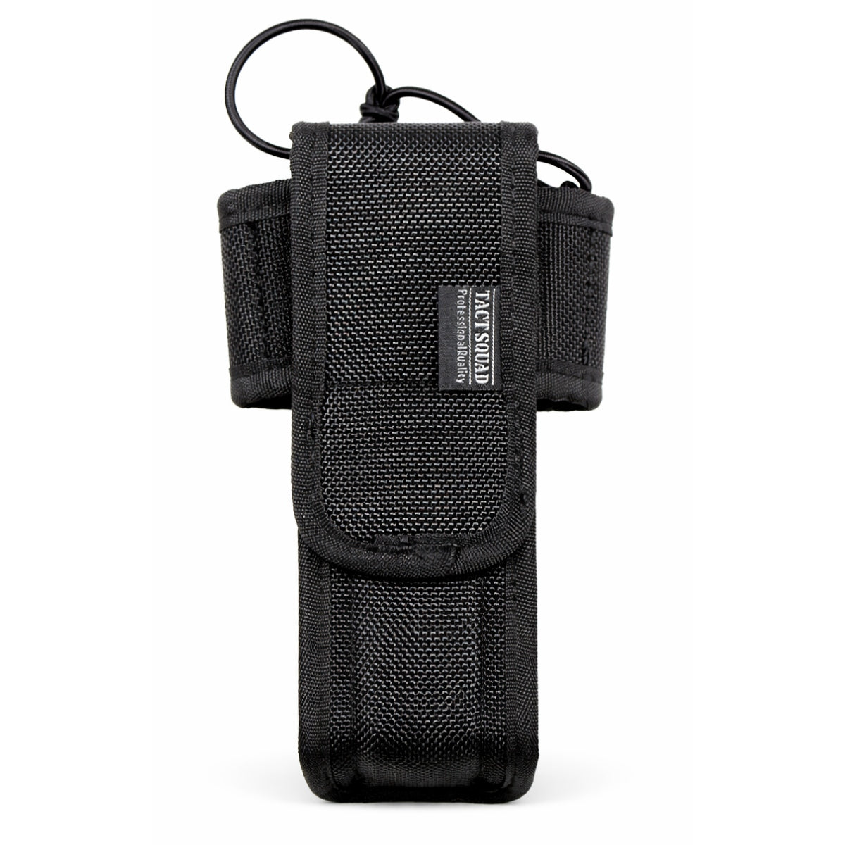 RADIO HOLDER, BLACK MOULDED NYLON ADJUSTABLE L-SHAPE