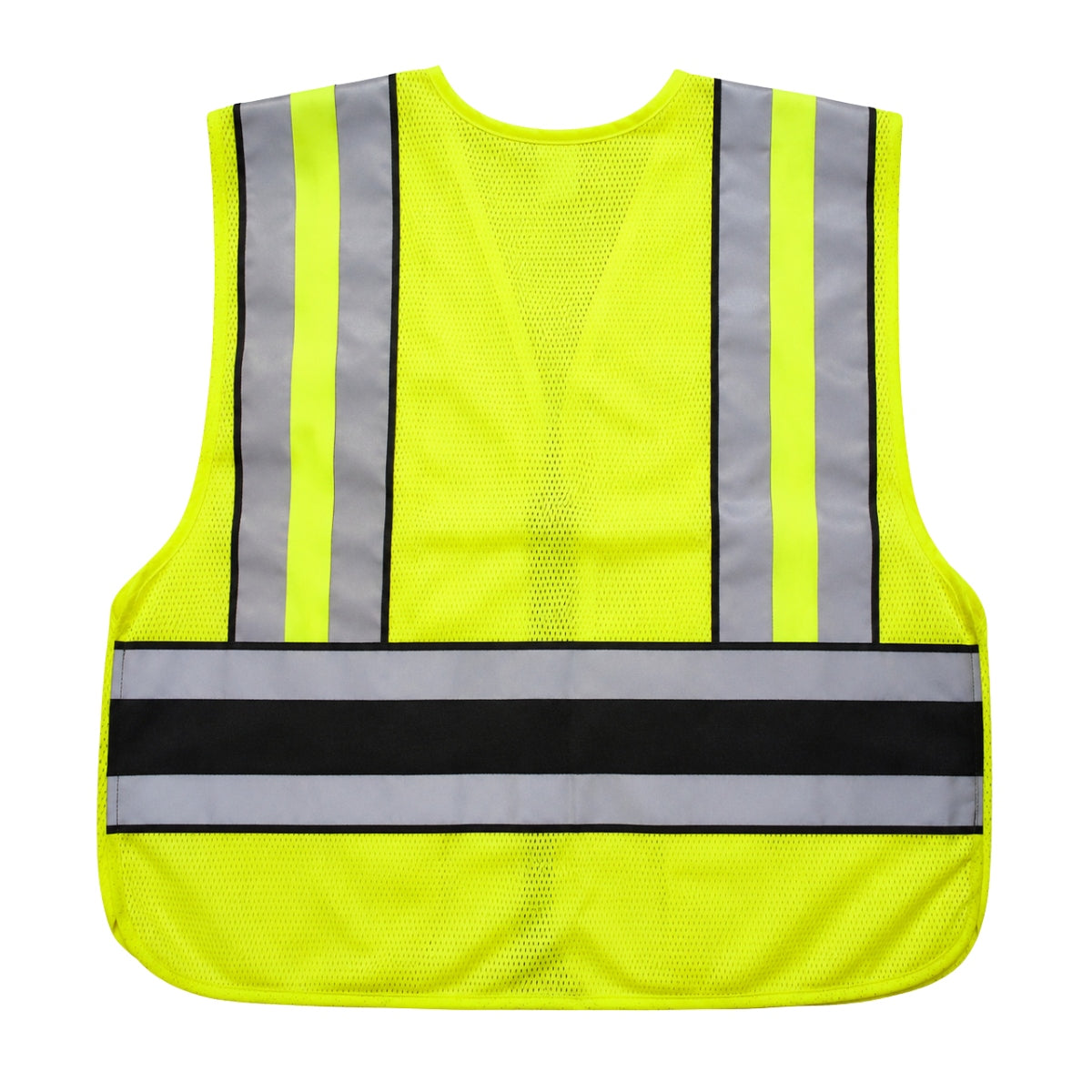 Tact Squad Safety Vest  Hi Viz Lime Rip Stop Front