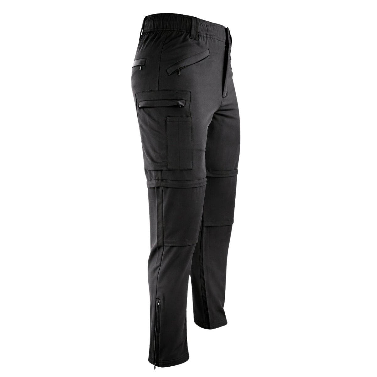 United Uniform Zip Off Bike Patrol Pants W/ 6-Pocket Stretch