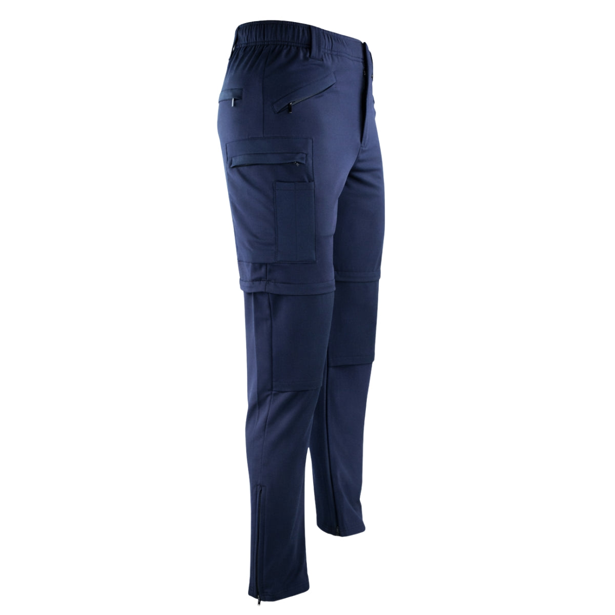 United Uniform Zip Off Bike Patrol Pants W/ 6-Pocket Stretch