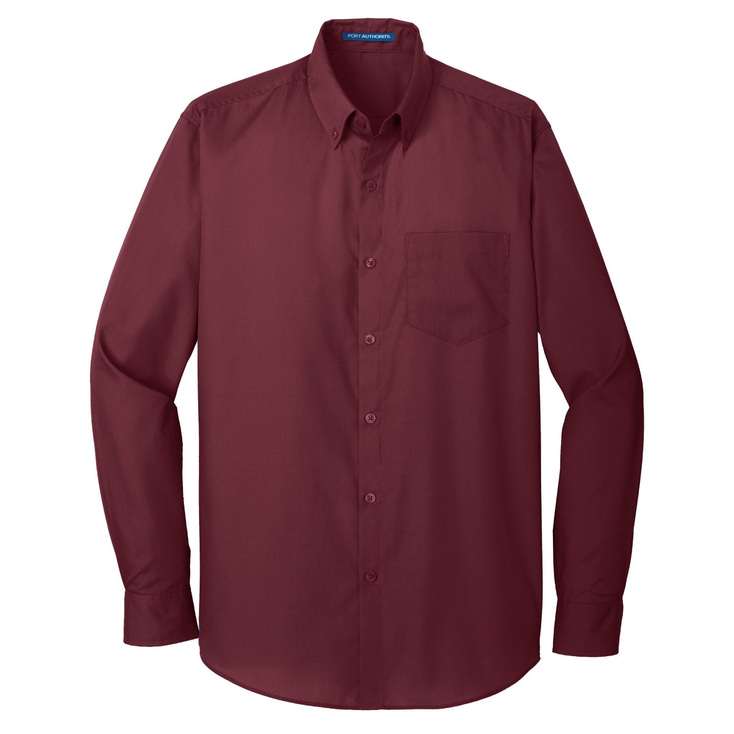 Port Authority Long Sleeve Carefree Poplin Shirt
