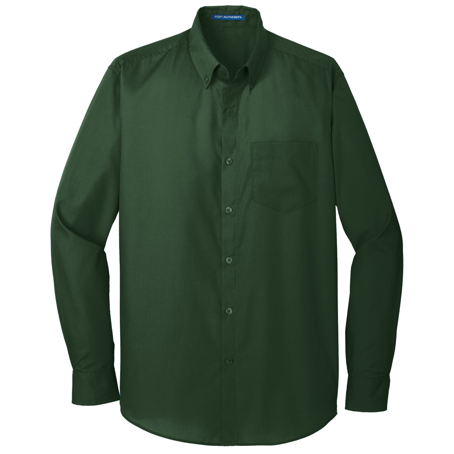 Port Authority Long Sleeve Carefree Poplin Shirt