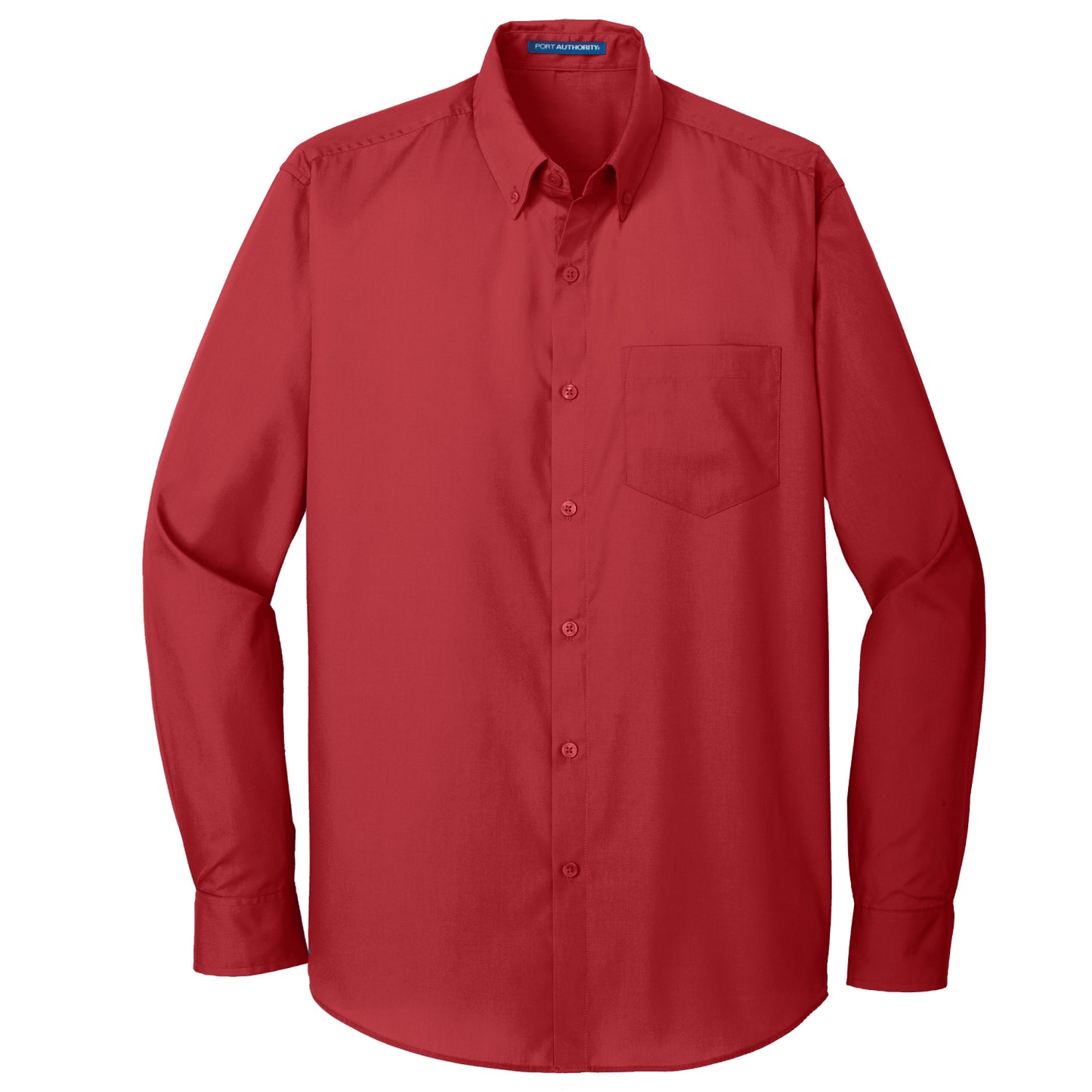 Port Authority Long Sleeve Carefree Poplin Shirt