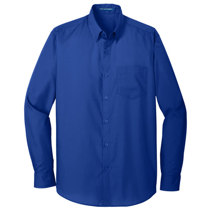 Port Authority Long Sleeve Carefree Poplin Shirt