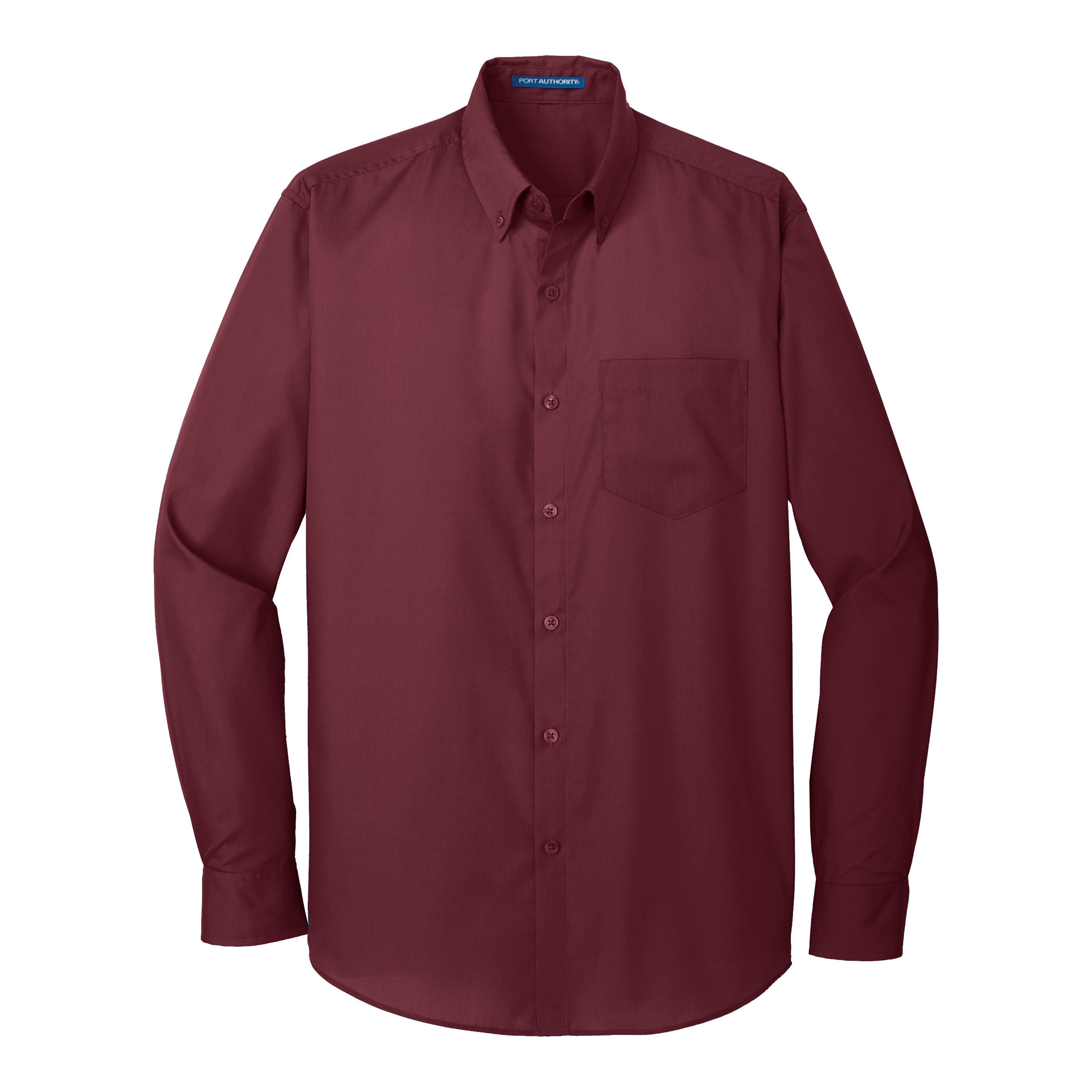 Port Authority Long Sleeve Carefree Poplin Shirt