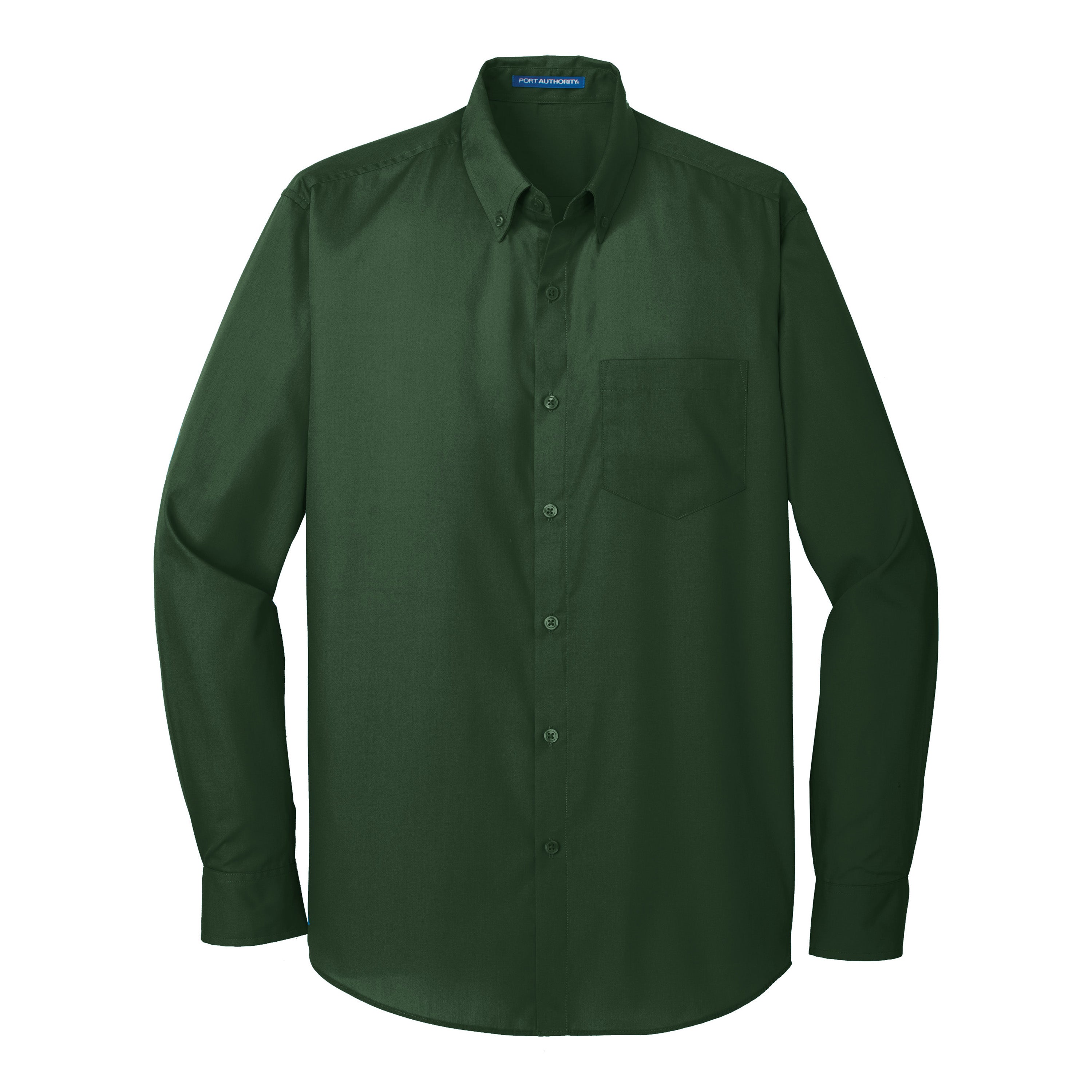 Port Authority Long Sleeve Carefree Poplin Shirt