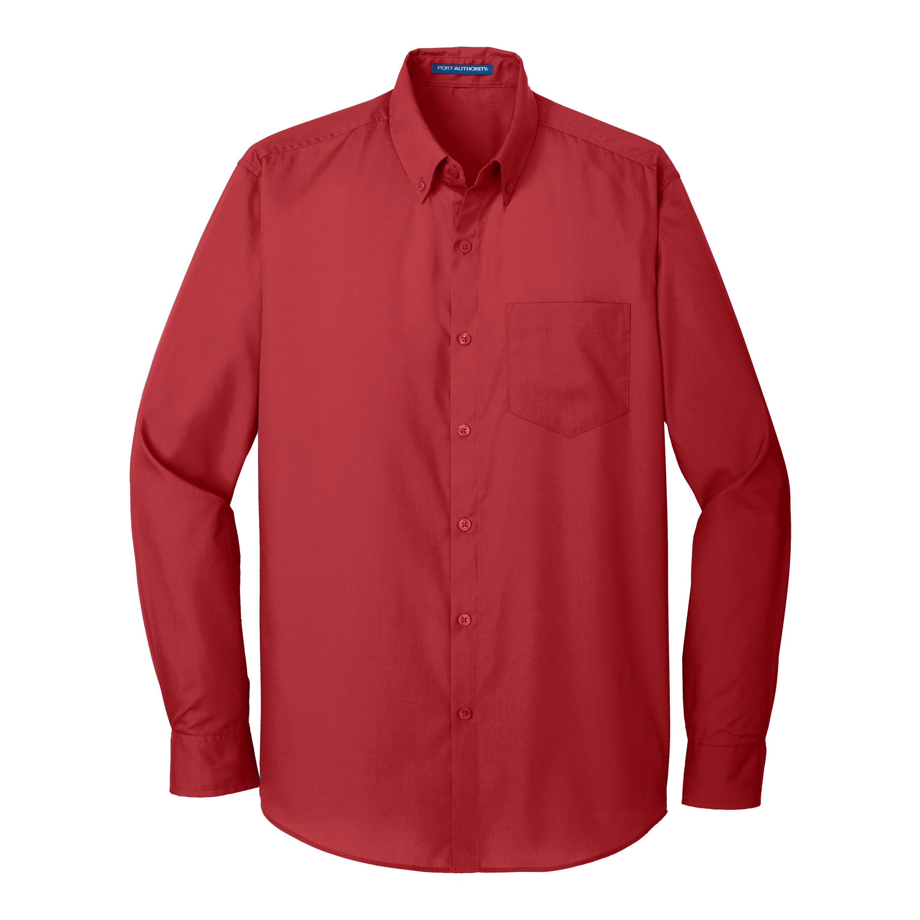 Port Authority Long Sleeve Carefree Poplin Shirt