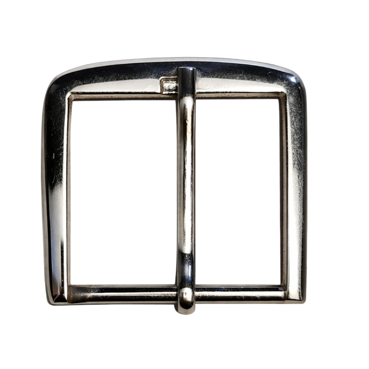 BELT BUCKLE, CHROME FOR 1 1/2" BELT
