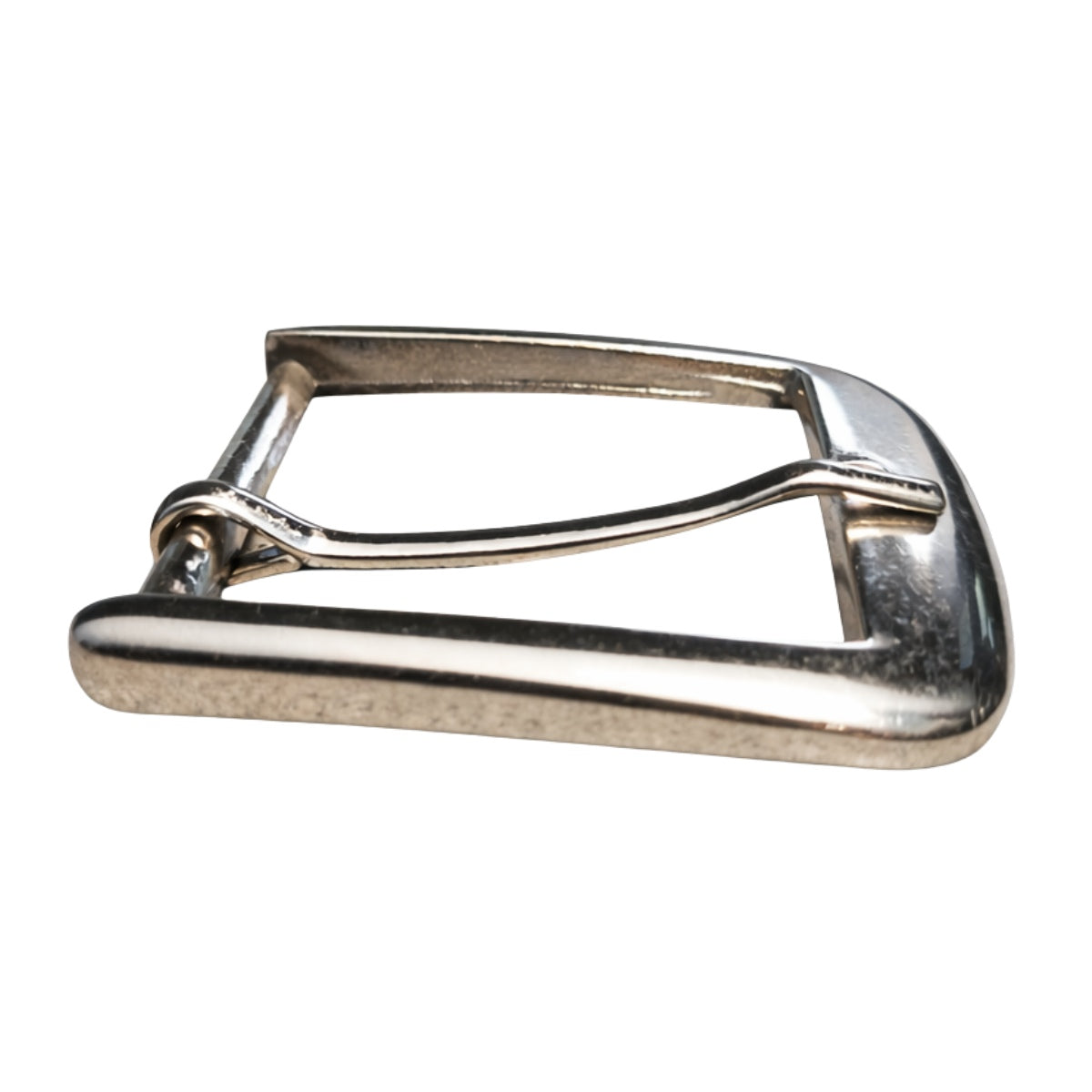 BELT BUCKLE, CHROME FOR 1 1/2" BELT