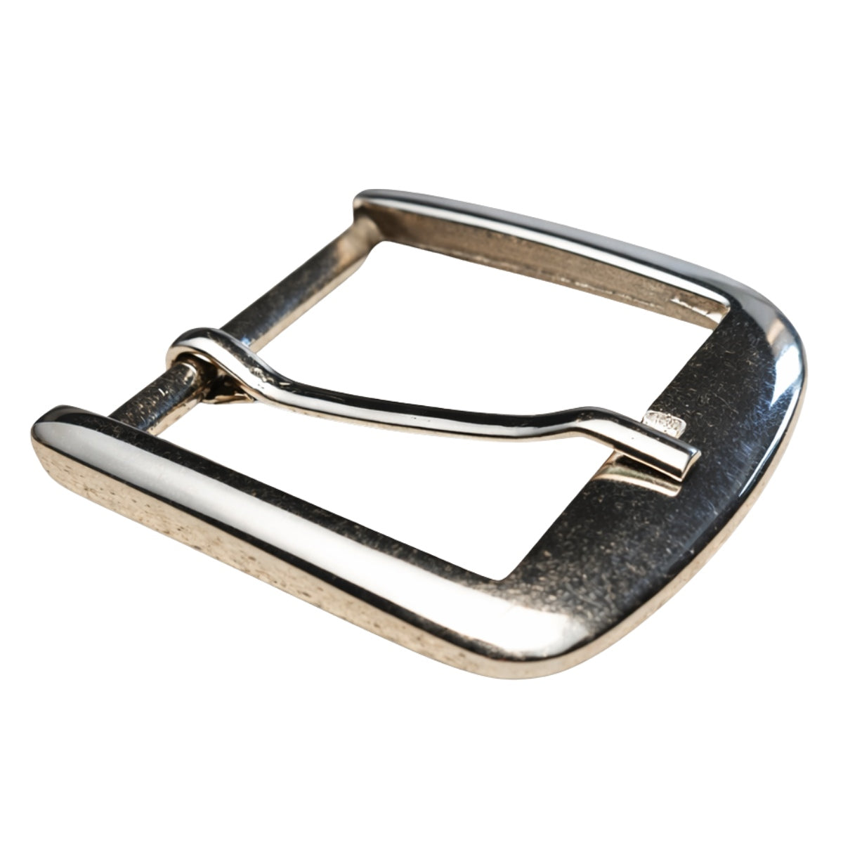 BELT BUCKLE, CHROME FOR 1 1/2" BELT