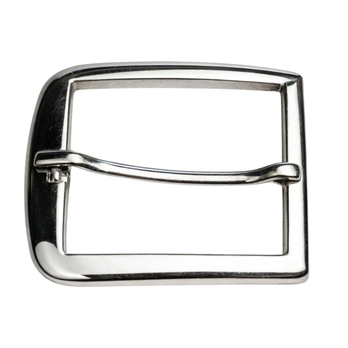 BELT BUCKLE, CHROME FOR 1 1/2" BELT