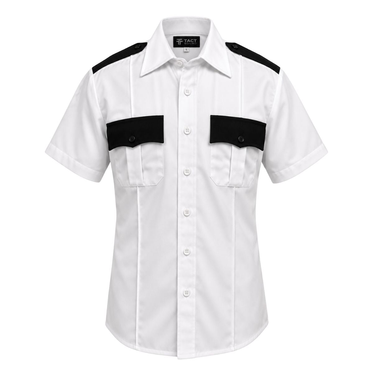 Tact Squad Polyester Two Tone Short Sleeve Shirt