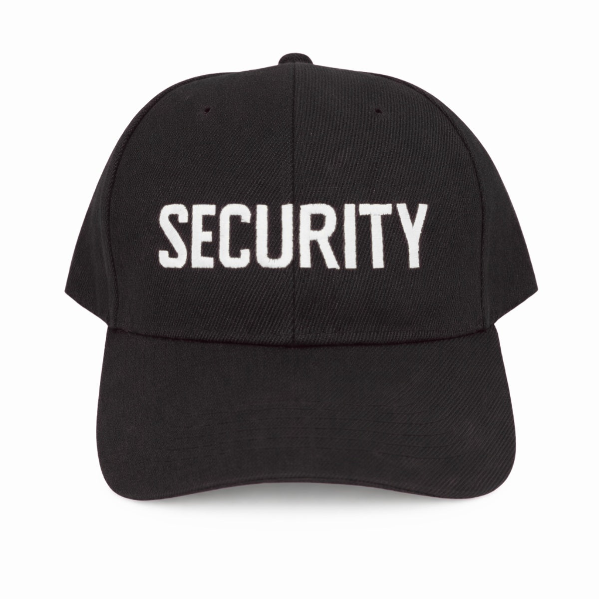 Security Ball Cap W/ Adjustable Velcro Back
