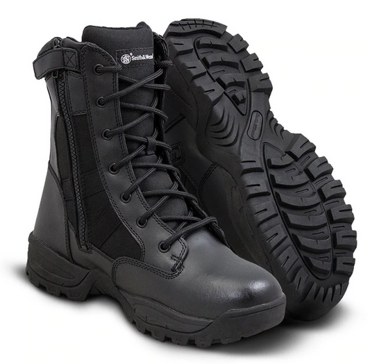 Smith and Wesson Breach 2.0 9" Side-Zip Waterproof Boots